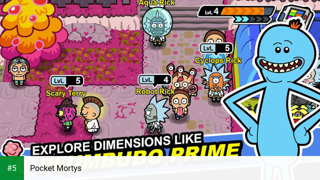 Pocket Mortys app screenshot 5