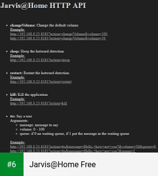 Jarvis@Home Free apk screenshot 6