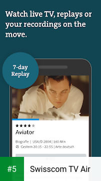 Swisscom TV Air app screenshot 5
