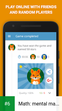 Math: mental math games, multiplication table apk screenshot 6