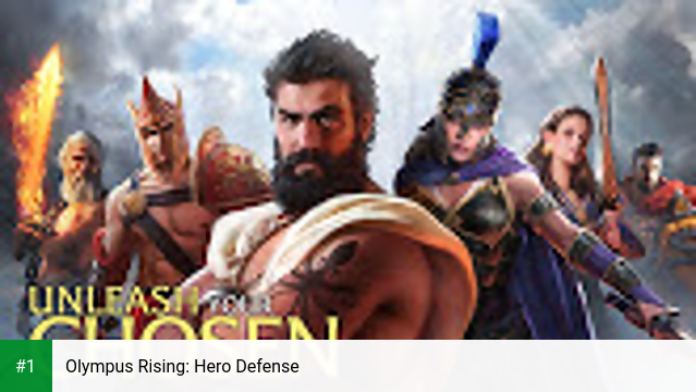 Olympus Rising: Hero Defense app screenshot 1