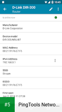 PingTools Network Utilities app screenshot 5