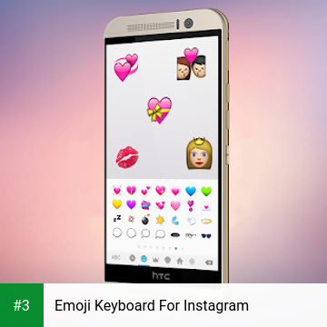 Emoji Keyboard For Instagram app screenshot 3