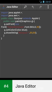 Java Editor apk screenshot 4