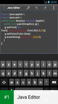 Java Editor app screenshot 1