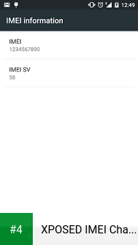 XPOSED IMEI Changer apk screenshot 4