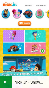 Nick Jr. - Shows & Games app screenshot 1