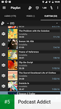 Podcast Addict app screenshot 5