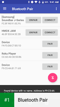 Bluetooth Pair app screenshot 1