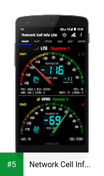 Network Cell Info Lite app screenshot 5