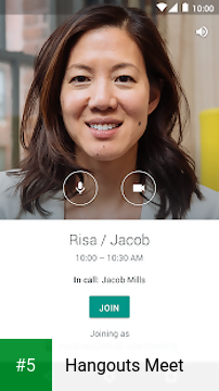 Hangouts Meet app screenshot 5