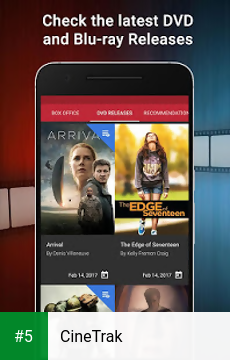 CineTrak app screenshot 5