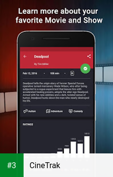 CineTrak app screenshot 3