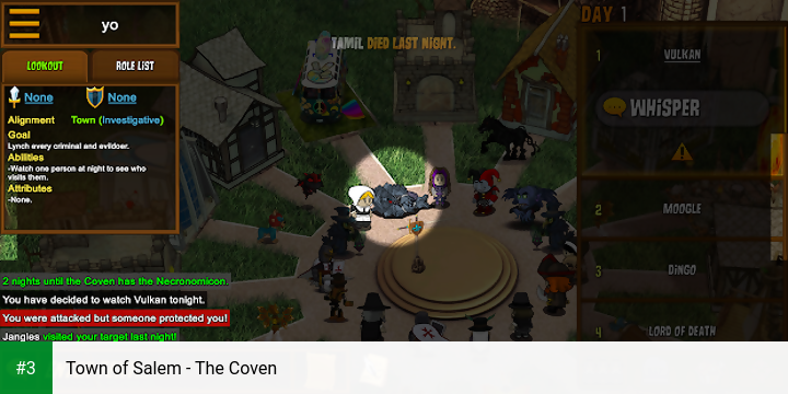 Town of Salem - The Coven app screenshot 3
