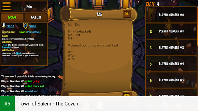 Town of Salem - The Coven apk screenshot 6