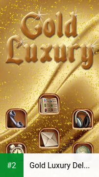 Gold Luxury Deluxe Theme apk screenshot 2