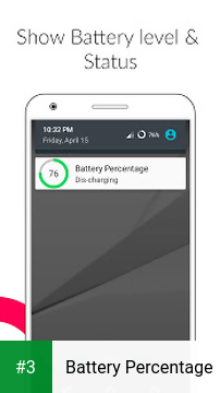 Battery Percentage app screenshot 3