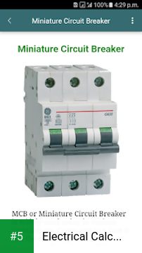 Electrical Calculator Free app screenshot 5