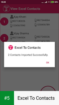 Excel To Contacts app screenshot 5