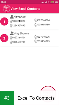 Excel To Contacts app screenshot 3