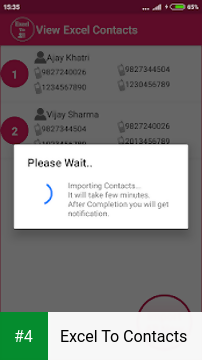 Excel To Contacts apk screenshot 4