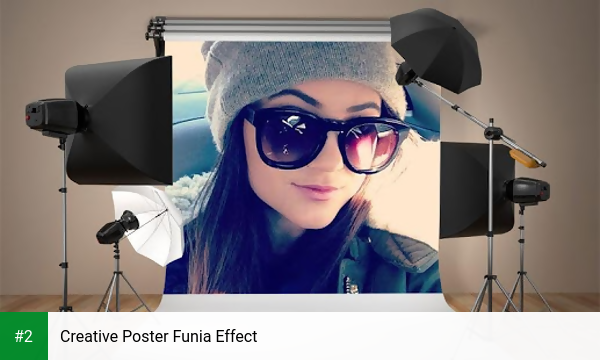Creative Poster Funia Effect apk screenshot 2