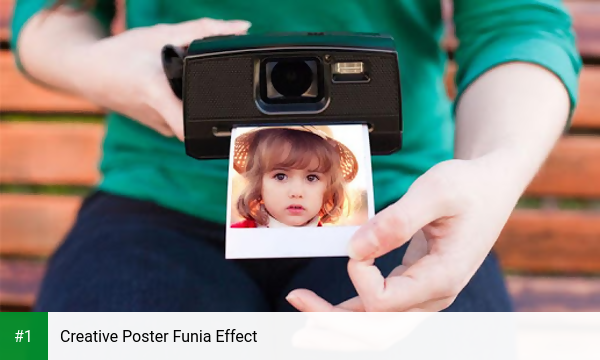 Creative Poster Funia Effect app screenshot 1