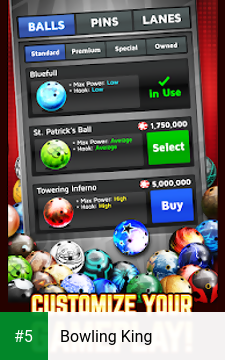 Bowling King app screenshot 5