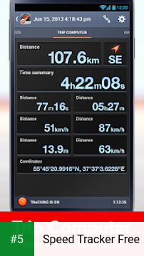 Speed Tracker Free app screenshot 5