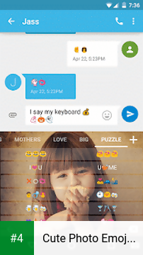 Cute Photo Emoji Keyboard Skin apk screenshot 4
