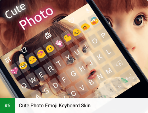 Cute Photo Emoji Keyboard Skin apk screenshot 6