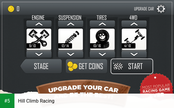Hill Climb Racing app screenshot 5