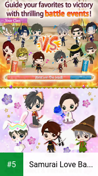 Samurai Love Ballad: PARTY app screenshot 5