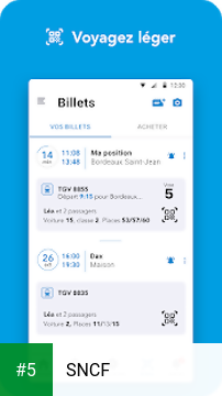 SNCF app screenshot 5