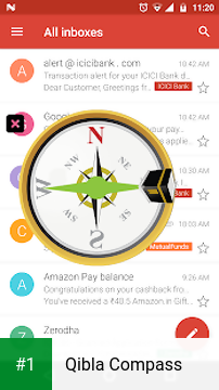 Qibla Compass app screenshot 1
