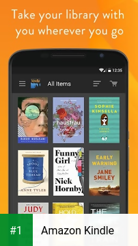 Amazon Kindle app screenshot 1