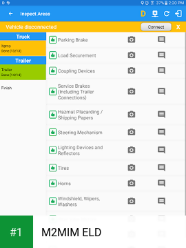 M2MIM ELD app screenshot 1