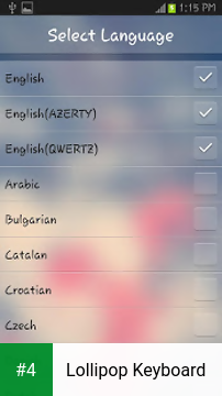 Lollipop Keyboard apk screenshot 4