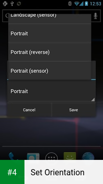 Set Orientation apk screenshot 4