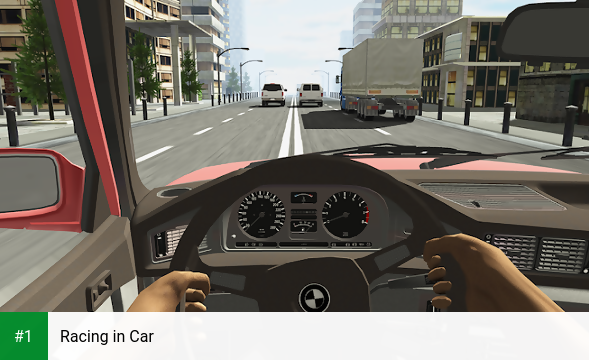 Racing in Car app screenshot 1