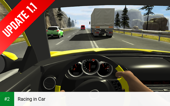 Racing in Car apk screenshot 2