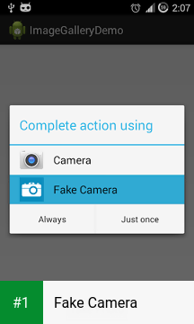 Fake Camera app screenshot 1
