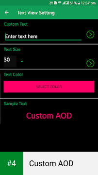 Custom AOD apk screenshot 4