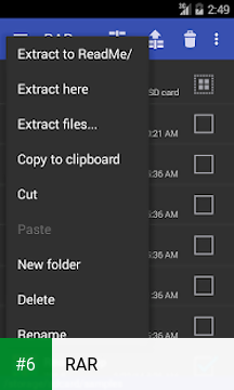 RAR apk screenshot 6