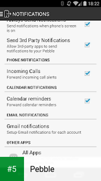 Pebble app screenshot 5