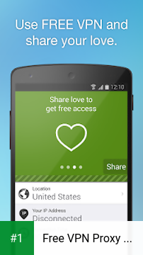 Free VPN Proxy by Seed4.Me app screenshot 1