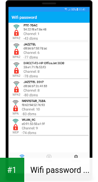 Wifi password Scanner app screenshot 1