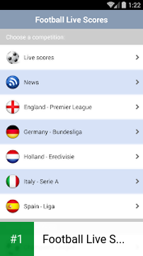 Football Live Scores app screenshot 1
