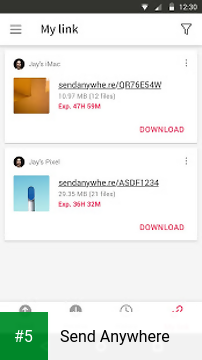 Send Anywhere app screenshot 5
