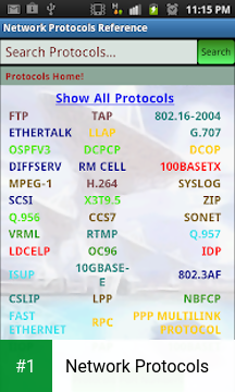 Network Protocols app screenshot 1
